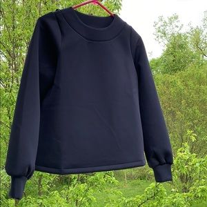 Navy blue sweatshirt